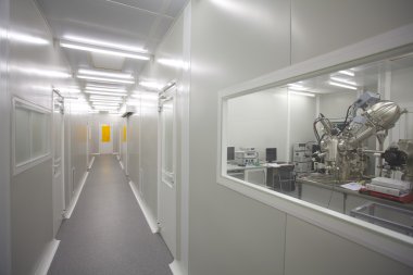 Nükleer Araştırma Merkezi, hall ve moleküler ışın epitaxy temiz oda