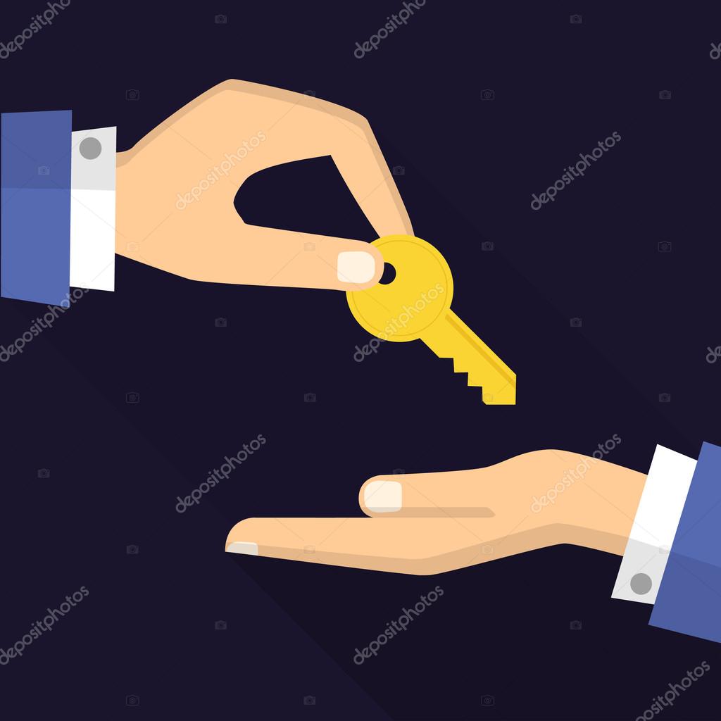 The concept of transferring key when selling or leasing property