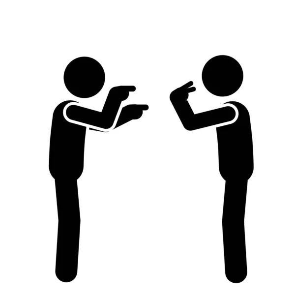 Sopa figürleri tartışıyorlar..