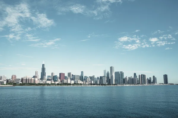 Chicago Skyline Panaroma — Fotografia de Stock