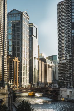 Downtown Chicago şehir manzaralı 06