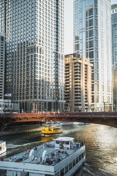 Vista da cidade de Chicago Downtown 11 — Fotografia de Stock