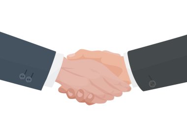 Karşılıklı anlaşma. İş ve Finans vektör çizim.