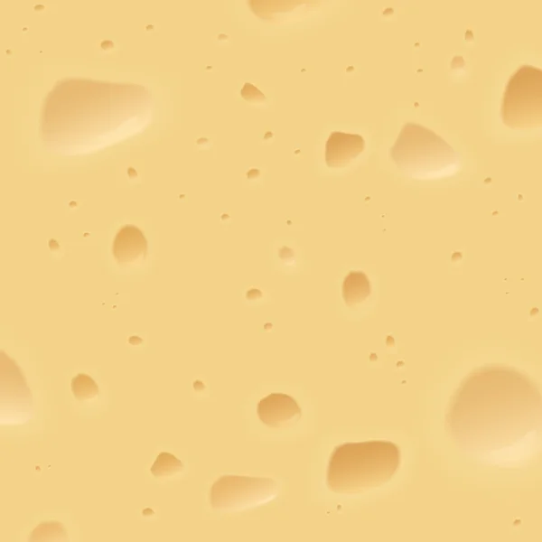 Texture di un formaggio svizzero. Sfondo formaggio alimentare . — Vettoriale Stock