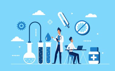 Coronavirus aşısı ilaç geliştirme, laboratuvar testi Covid19