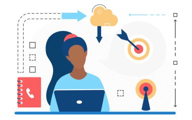 Çevrimiçi çalışan operatörle iletişim kurun, çağrı merkezi teknolojisini destekleyin