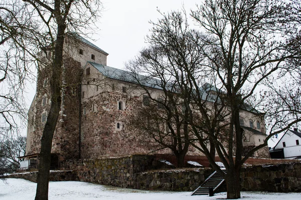 Castelo em Turku, Finlândia — Fotografia de Stock