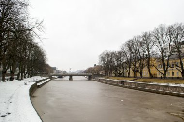 Nehir Aurajoki binalarda