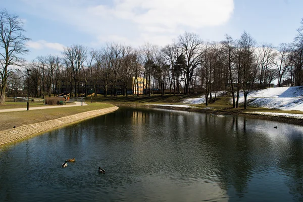 Parque Helenowski em Lodz, Polônia — Fotografia de Stock