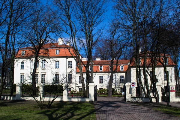 Lodz palácio histórico — Fotografia de Stock