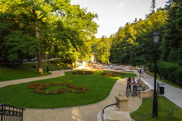 Vacaciones - spa Iwonicz, Polonia — Foto de Stock