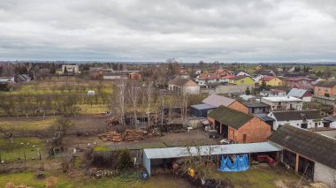 Orta Polonya 'da küçük bir köy..