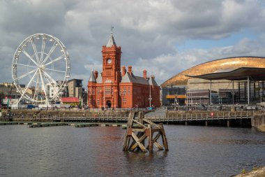 Cardiff Körfezi, Galler 'in başkenti Cardiff' in güneyinde yer alır.. 