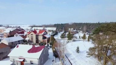 Orta Polonya 'da küçük bir köy..