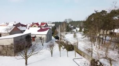 Orta Polonya 'da küçük bir köy..