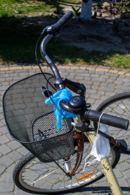 Covid 19 salgını sırasında bisikletler sürmeye hazır.. 