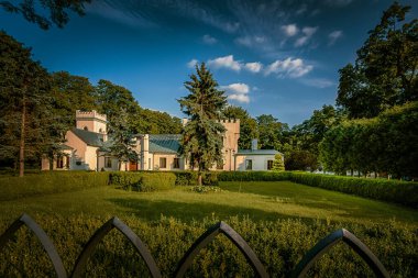 Polonya 'nın Konopnica kentindeki malikane.. 