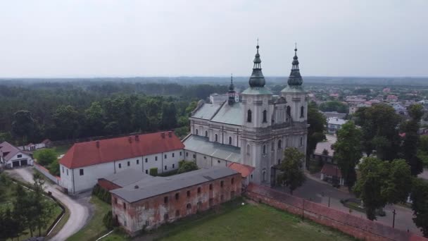 Chiesa Parrocchiale Paradyz Polonia — Video Stock