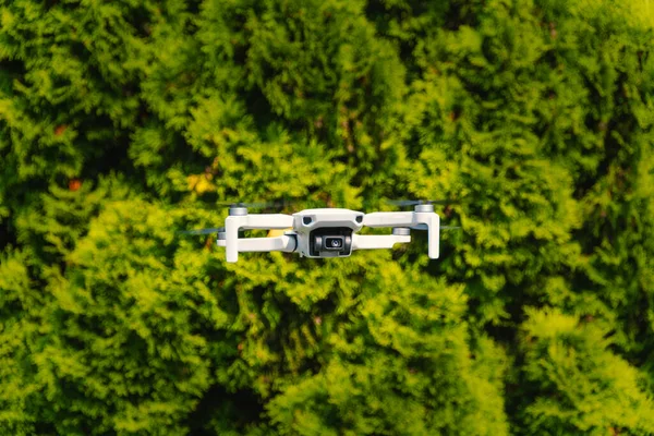 Photo of the drone during flight.