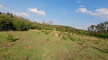 Alçaktan ve hızlı İHA uçuşu.