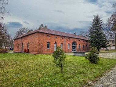 Polonya, Pelpin 'de bir parkla çevrili bir Bishop Sarayı..