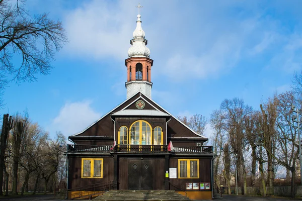 Церковь Святого Искупителя в городе Лодзь - Польша — стоковое фото