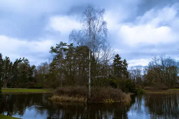 Park - en plats för vila — Stockfoto