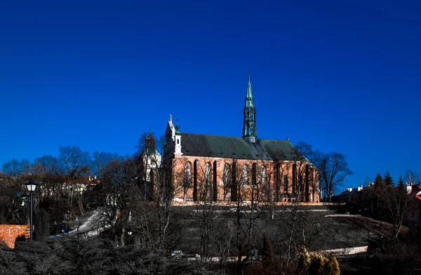 Catedral em Sandomierz, Polonia — Fotografia de Stock