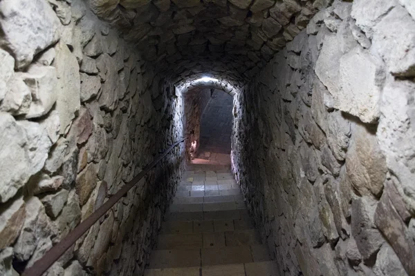 Underground passages in Sandomierz, Poland — Stock Photo, Image