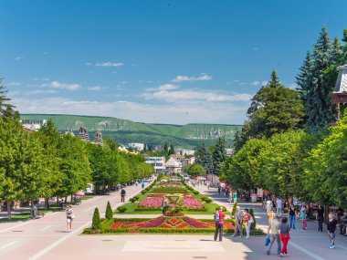 Resort Boulevard Kislovodsk.Russia, Kislovodsk, yaz 2015