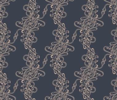 Taranmış süsleme ile Seamless Modeli.