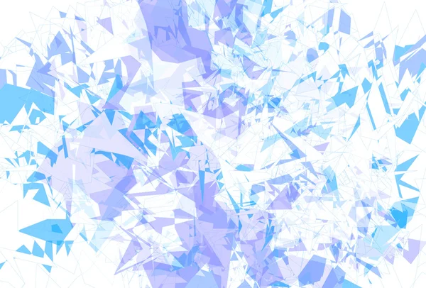 Textura de fragmentos de hielo de fondo detallada — Vector de stock