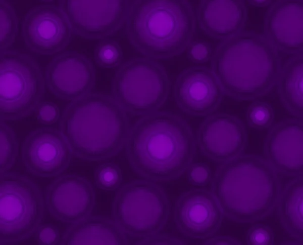 Patrón inconsútil violeta con formas redondas . — Vector de stock