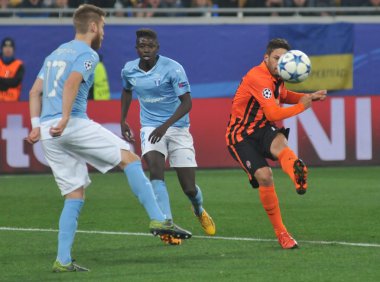 FC Shakhtar Donetsk 4-0 Fc Malmö Uefa Şampiyonlar Ligi tarihinde Arena Lviv stadyum Lviv 3 Kasım 2015 tarihinde dördüncü turda. Gladkiy, Srna, Eduardo ve Teixeira Shakhtar için attı.