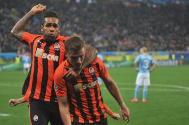 FC Shakhtar Donetsk 4-0 Fc Malmö Uefa Şampiyonlar Ligi tarihinde Arena Lviv stadyum Lviv 3 Kasım 2015 tarihinde dördüncü turda. Gladkiy, Srna, Eduardo ve Teixeira Shakhtar için attı.