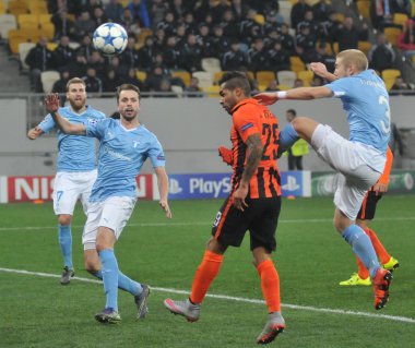 FC Shakhtar Donetsk 4-0 Fc Malmö Uefa Şampiyonlar Ligi tarihinde Arena Lviv stadyum Lviv 3 Kasım 2015 tarihinde dördüncü turda. Gladkiy, Srna, Eduardo ve Teixeira Shakhtar için attı.