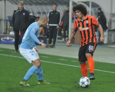 FC Shakhtar Donetsk 4-0 Fc Malmö Uefa Şampiyonlar Ligi tarihinde Arena Lviv stadyum Lviv 3 Kasım 2015 tarihinde dördüncü turda. Gladkiy, Srna, Eduardo ve Teixeira Shakhtar için attı.