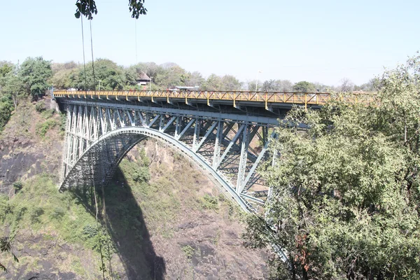 Victoria Falls Bridge, Zimbabwe — Stock Photo, Image