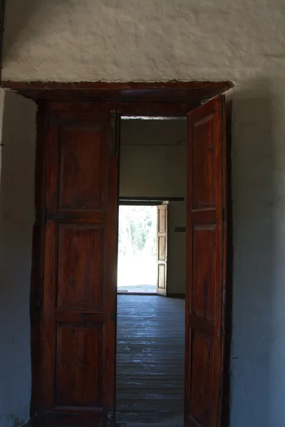 Puerta, palacio del emperador Menelik II, Addis Abeba — Foto de Stock