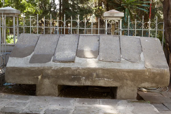 Амхарская каменная скрижаль — стоковое фото