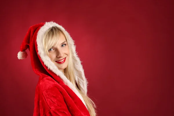 Beautiful christmas woman — Stock Photo, Image