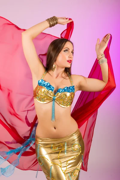 Beautiful Belly Dancer — Stock Photo, Image