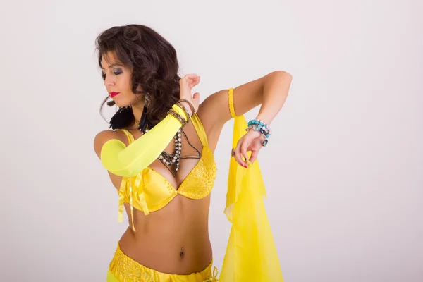 Beautiful Belly Dancer — Stock Photo, Image