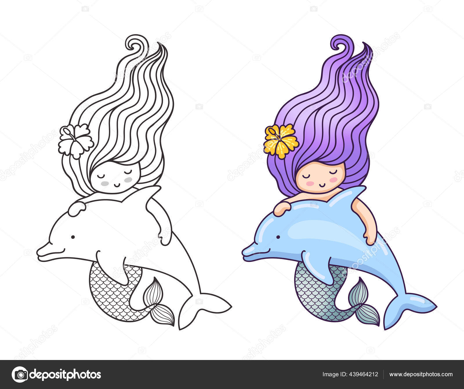 Mergulhe no mundo mágico das princesas do mar Desenhos para colorir