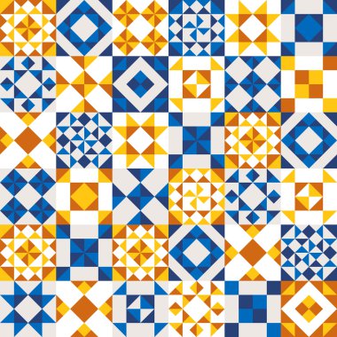 Geometrik seramik doku