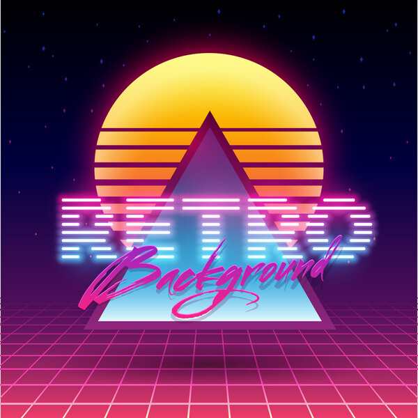 Ретро-футуристический стиль 1980-х годов
