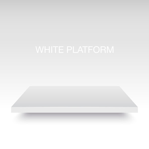 Белый стенд
