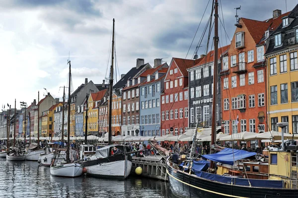 Nyhavn Copenhague Dinamarca —  Fotos de Stock