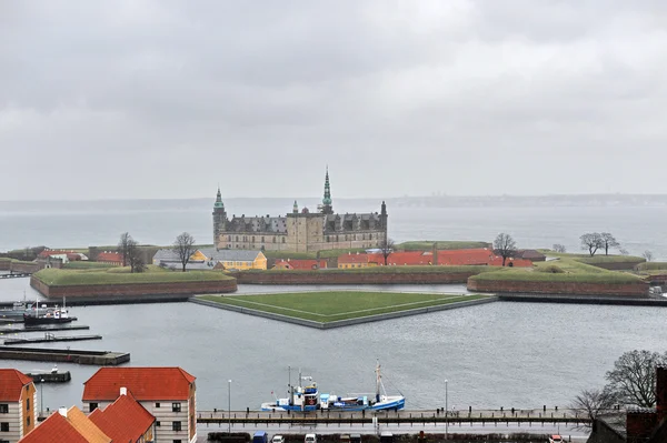 Хельсінгер Місто Замок Кронборг Данія — стокове фото