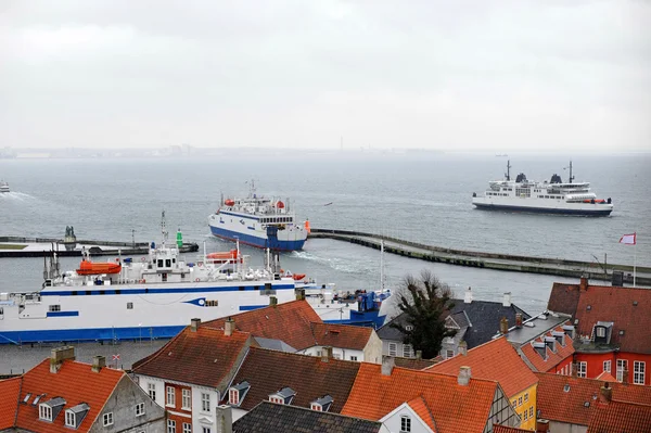 Ferry Helsingor Para Helsingborg — Fotografia de Stock